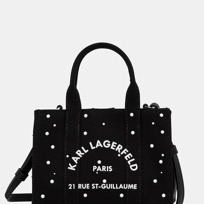 Karl Lagerfeld kadın pamuklu crossbody çanta K/RSG