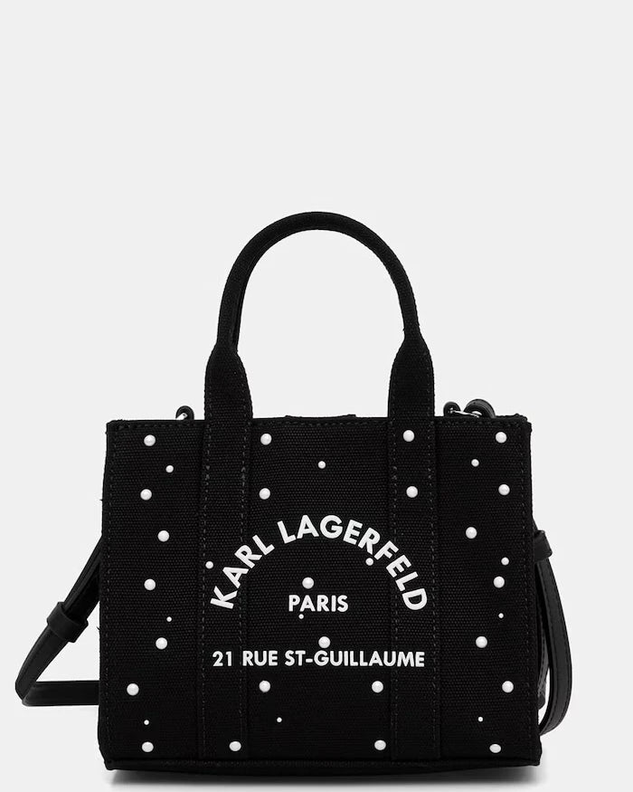 Karl Lagerfeld kadın pamuklu crossbody çanta K/RSG