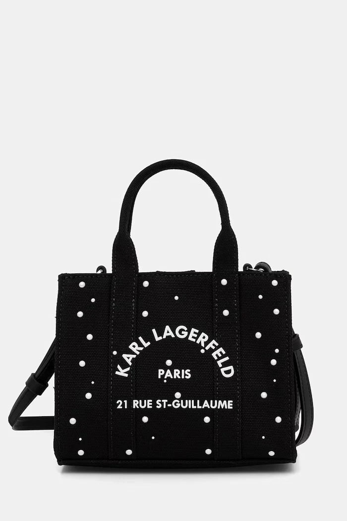 Karl Lagerfeld kadın pamuklu crossbody çanta K/RSG