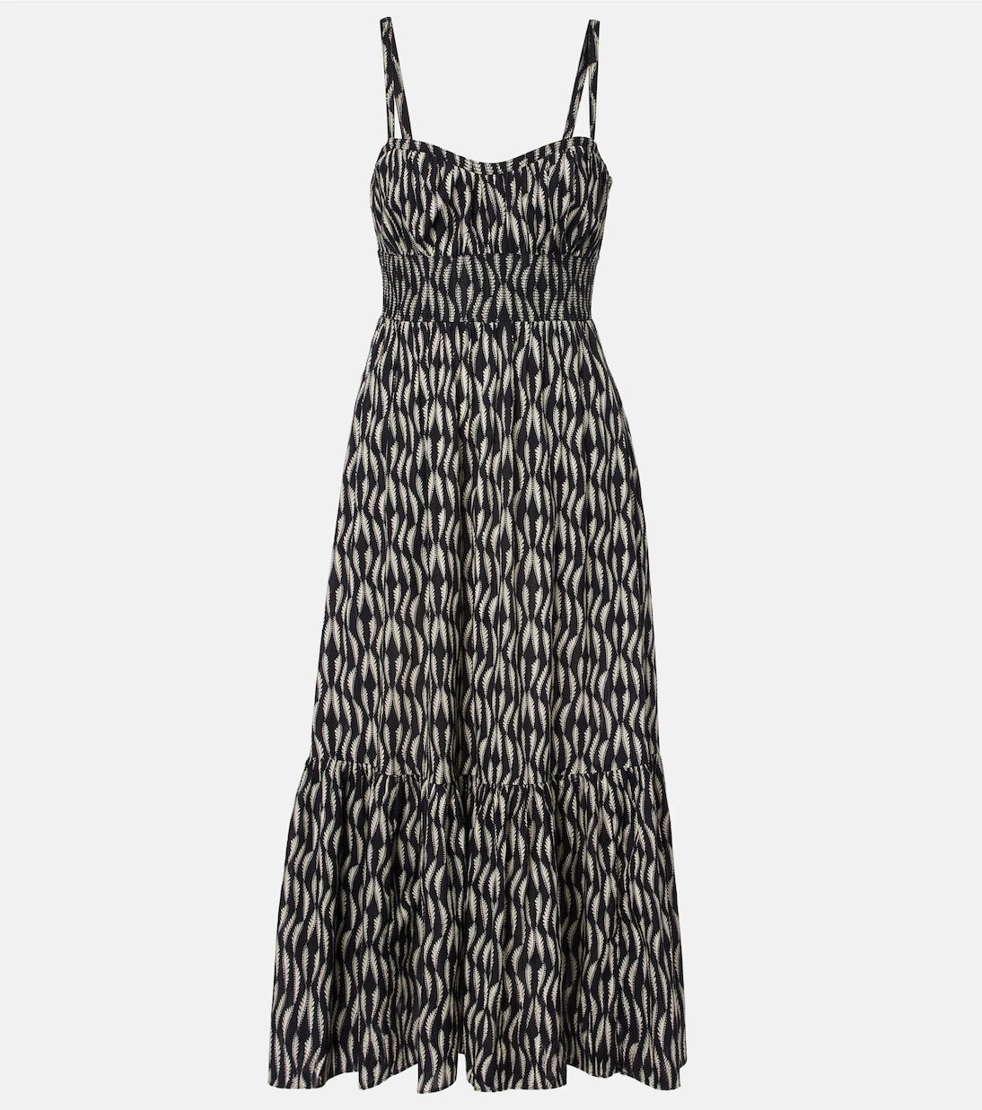 Ulla Johnson - Nadine printed cotton-blend midi dress