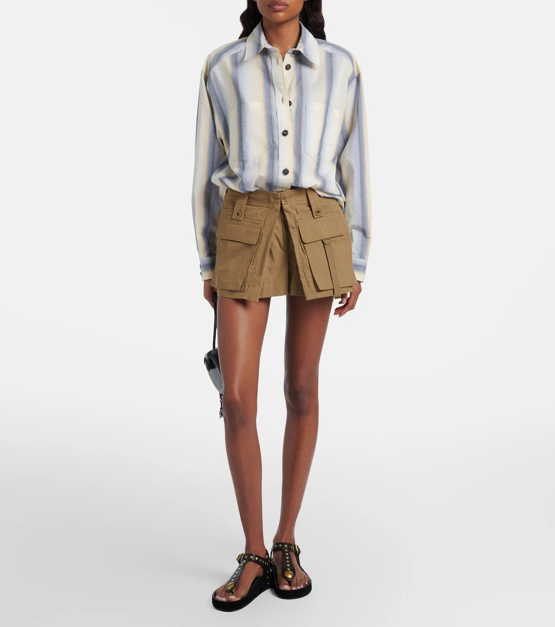 Isabel Marant - Mahvane striped cotton shirt