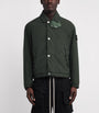 Stone Island Green Canvas Waterproof Compass Jacket