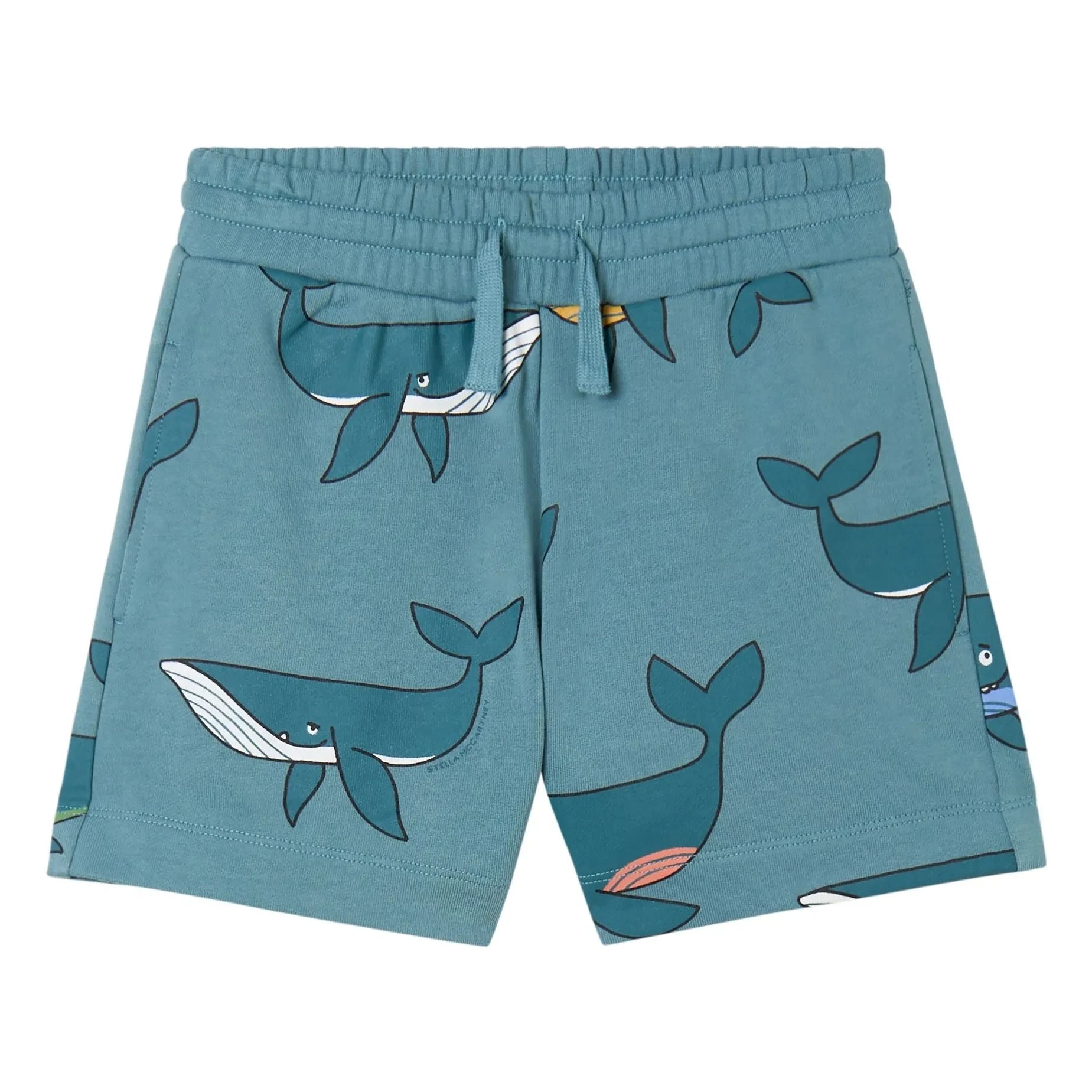 Stella McCartney Kids - Short Whales | Turquoise