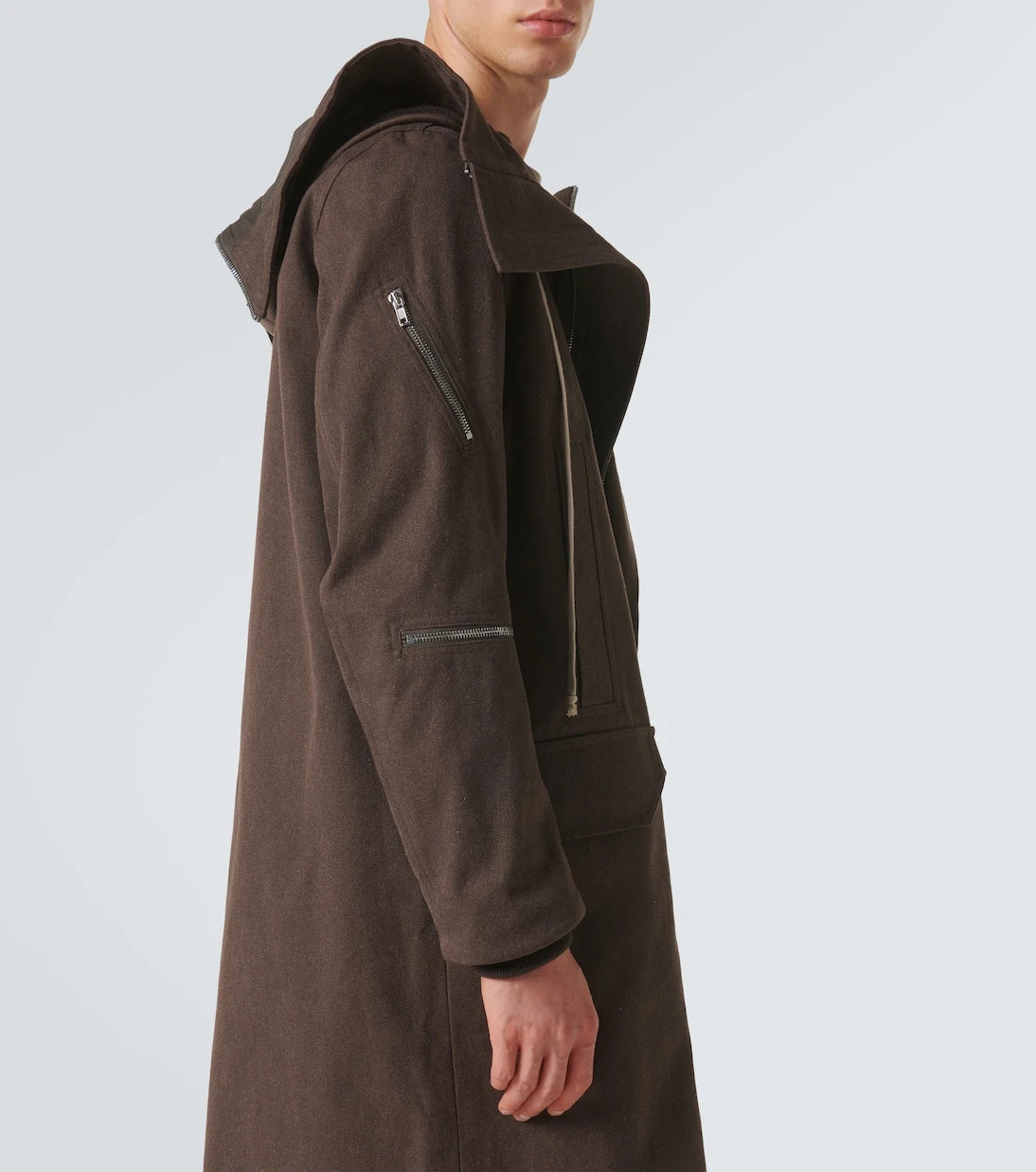 Rick Owens - Oversized cotton coat