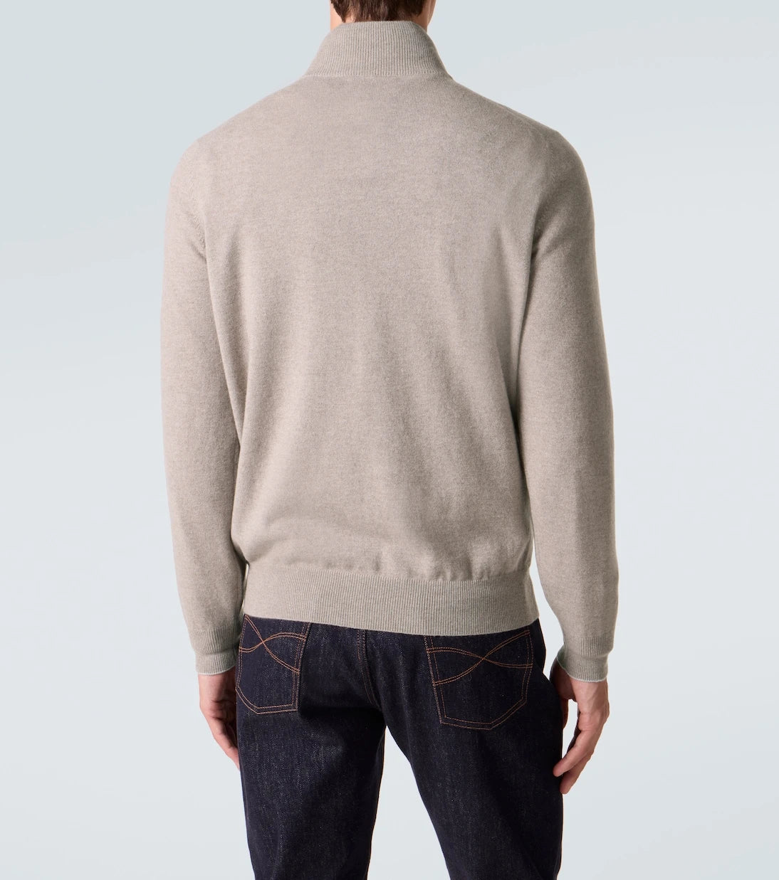 Brunello Cucinelli - Cashmere half-zip sweater