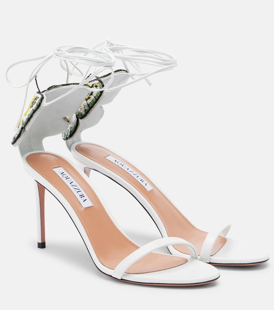 Aquazzura - Papillon D'Amour leather sandals