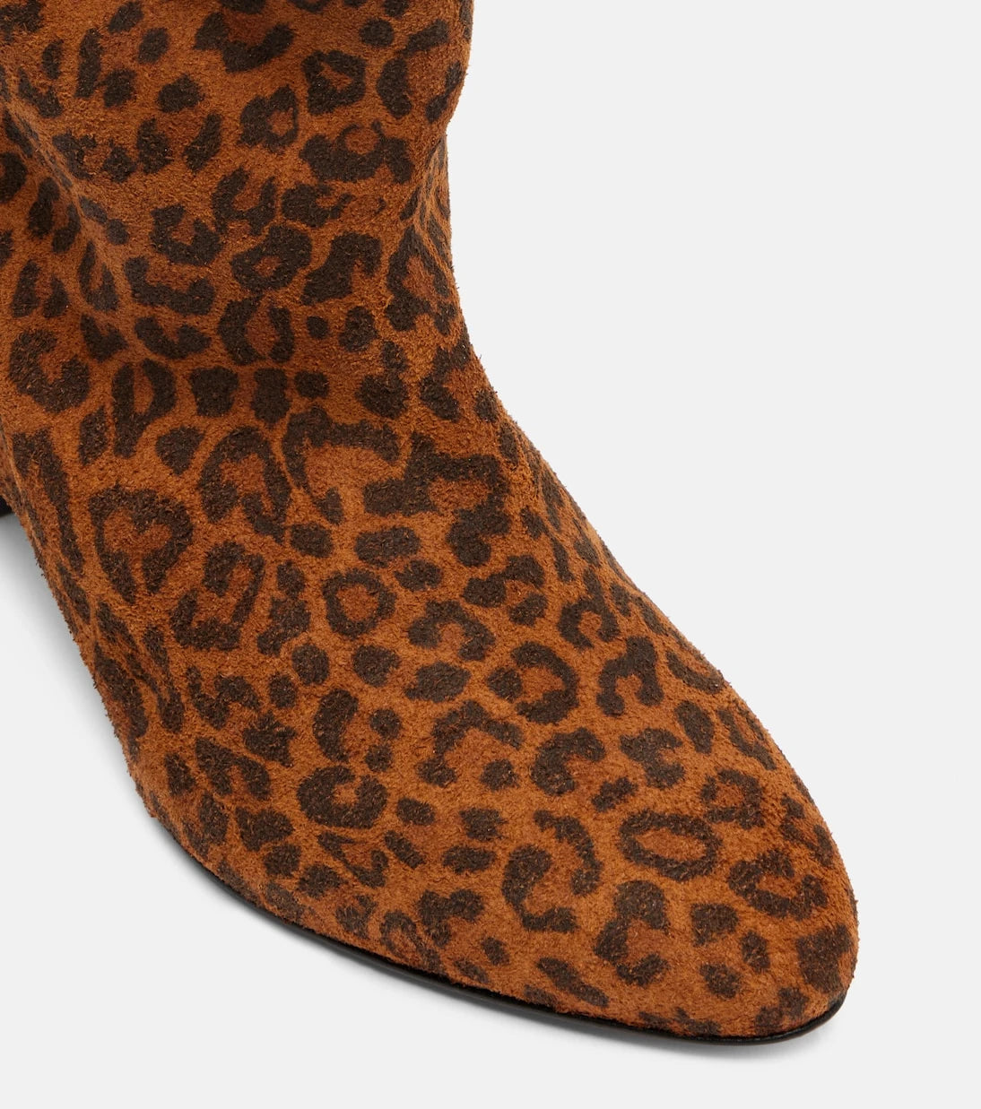 Isabel Marant - Dalby 55 leopard-print suede ankle boots