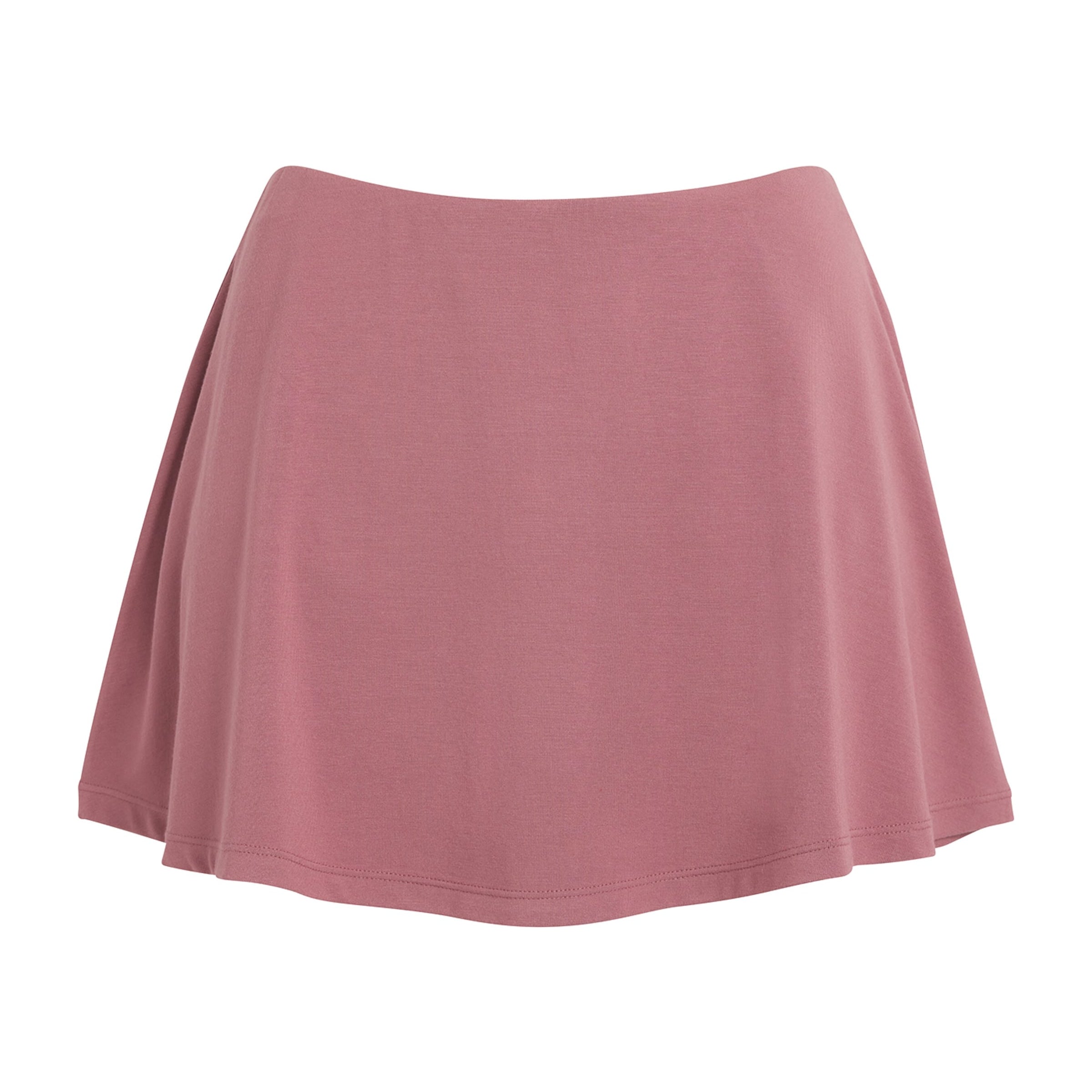 Pink Smooth Layers Mini Skort