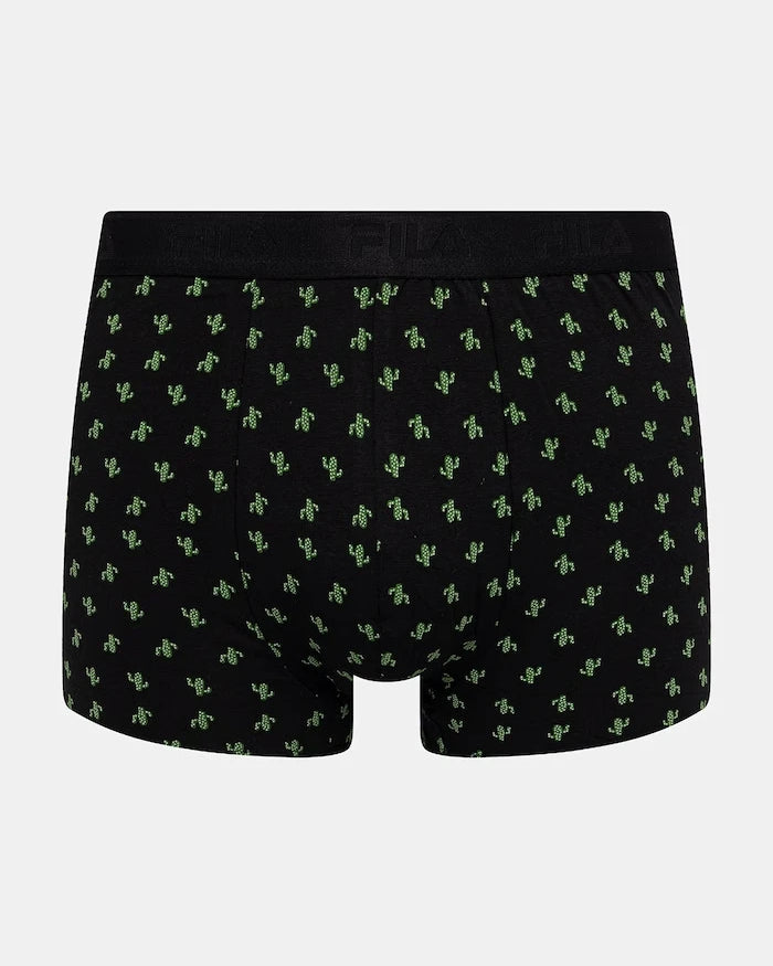 Fila pamuklu elastanlı dar kesim erkek boxer 3’lü