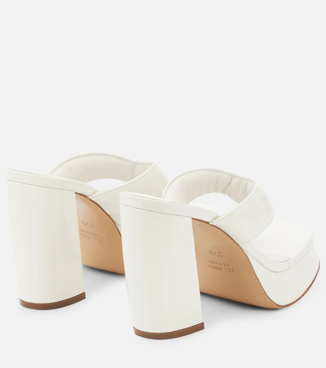 Gia Borghini - Patent leather platform sandals