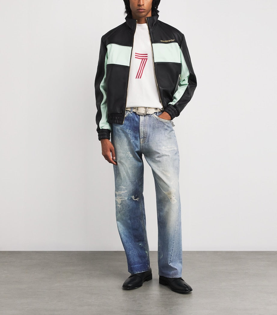 Cotton-Blend Football Jersey T-Shirt