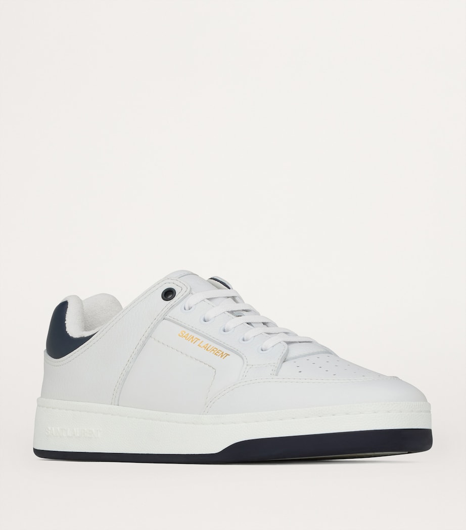 Saint Laurent Leather SL/61 Low-Top Sneakers