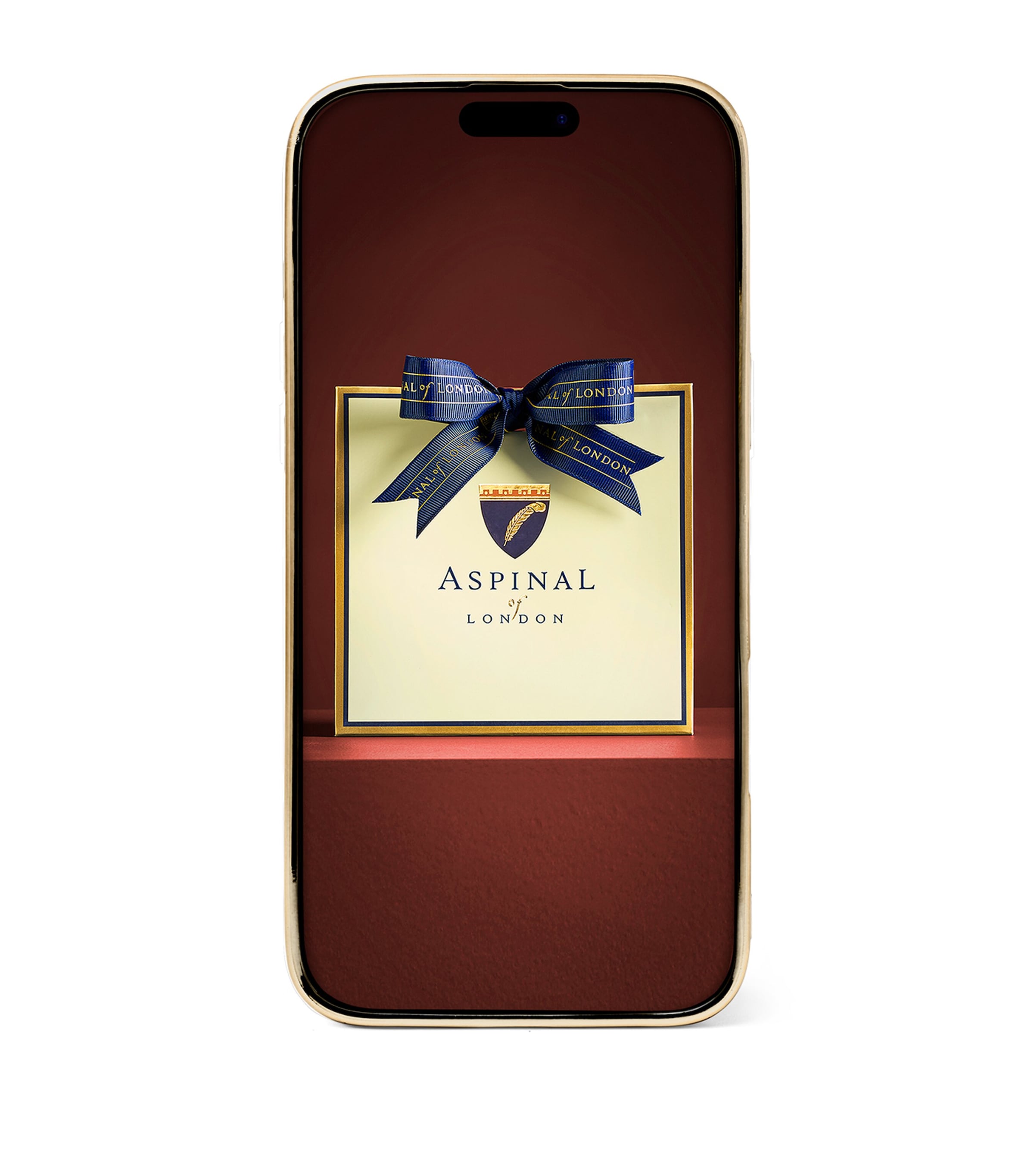 Blue Leather iPhone 16 Pro Max Case