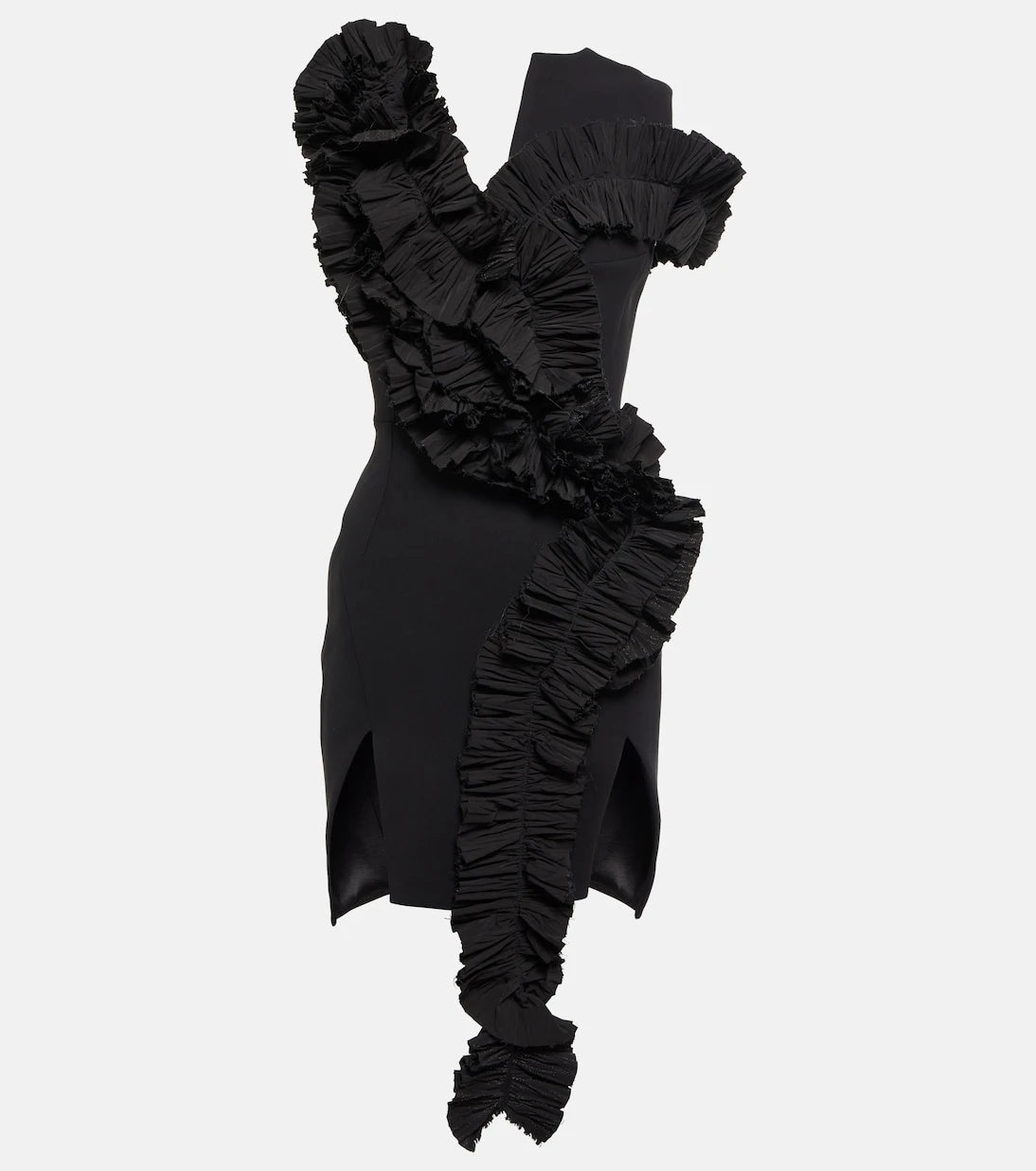 Maticevski - Avery ruffled crêpe minidress