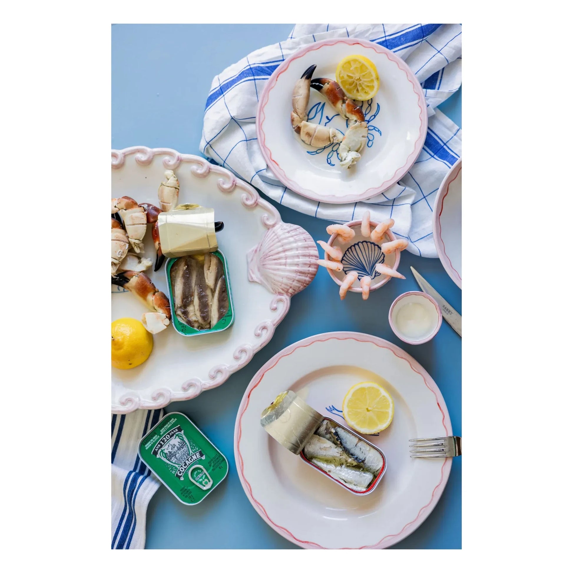 Denise - Calypso plate  | Pink