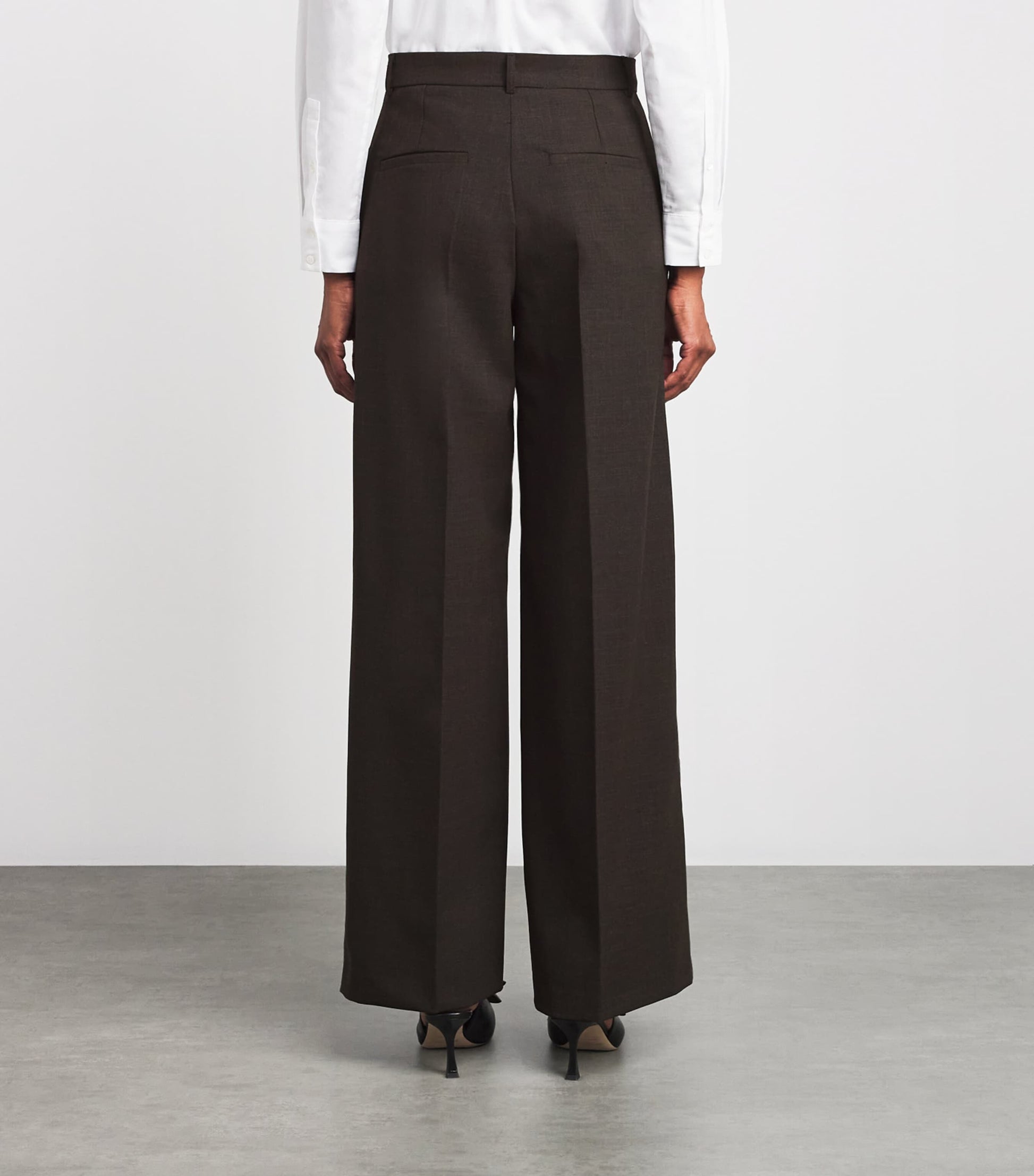 MAX&Co. Grey Tailored Straight Leg Trousers