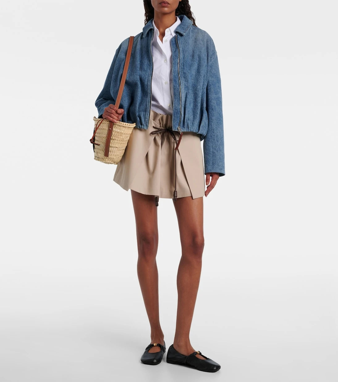 Loewe - Paula's Ibiza Anagram woven shoulder bag