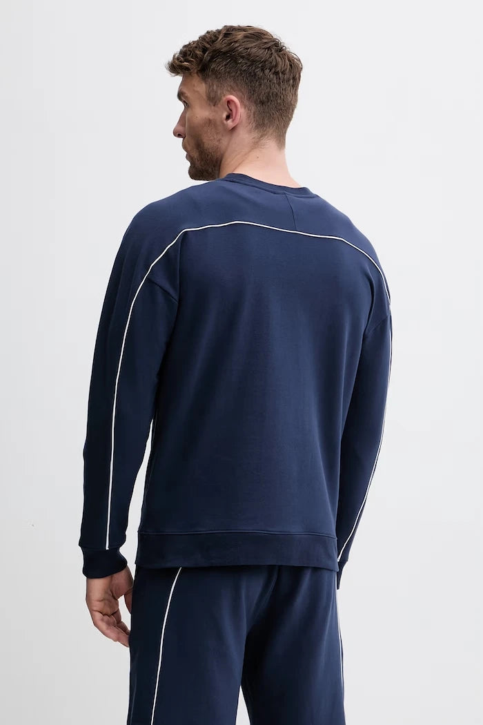 HUGO Erkek Pamuk ve Elastan Sweatshirt PALO SWEATSHIRT