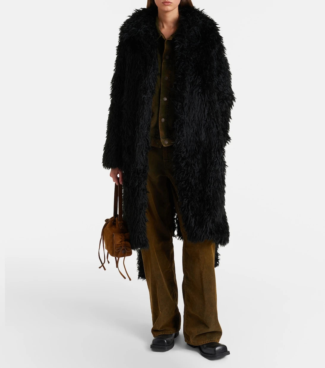 Acne Studios - معطف بحزام
