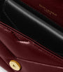 Saint Laurent Burgundy Mini Loulou Shoulder Bag