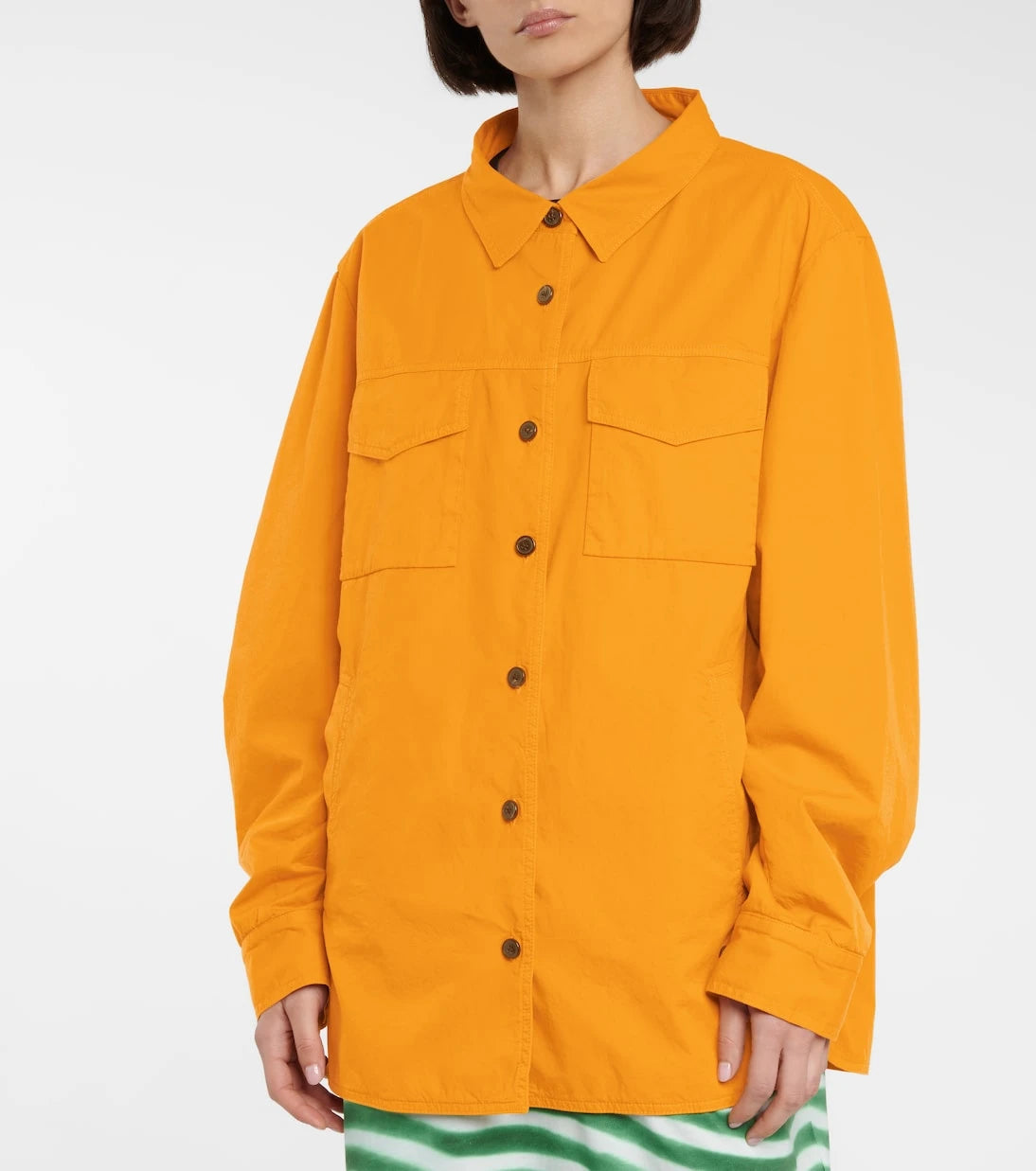 Dries Van Noten - Cotton shirt jacket