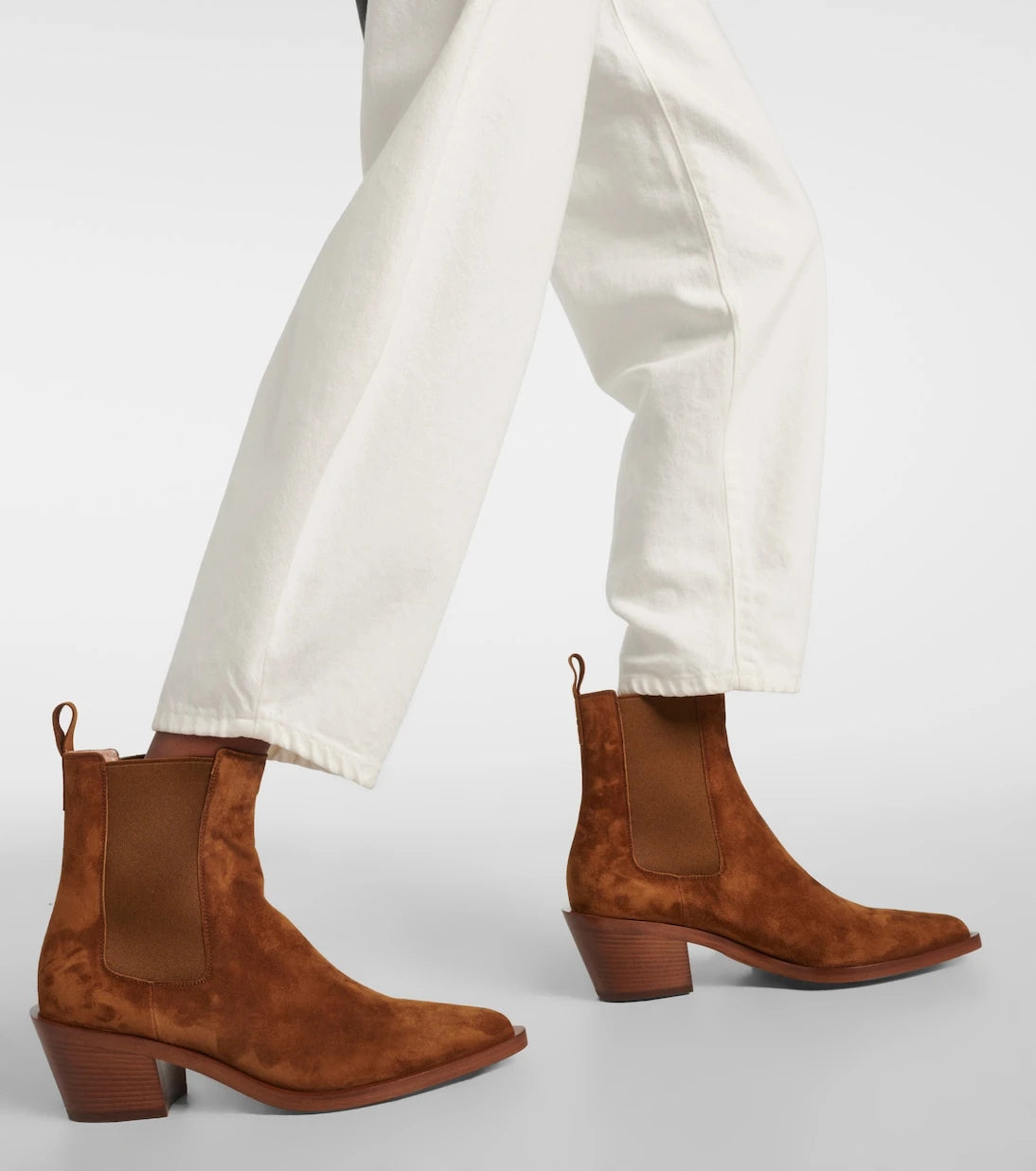 Gianvito Rossi - Wylie suede ankle boots