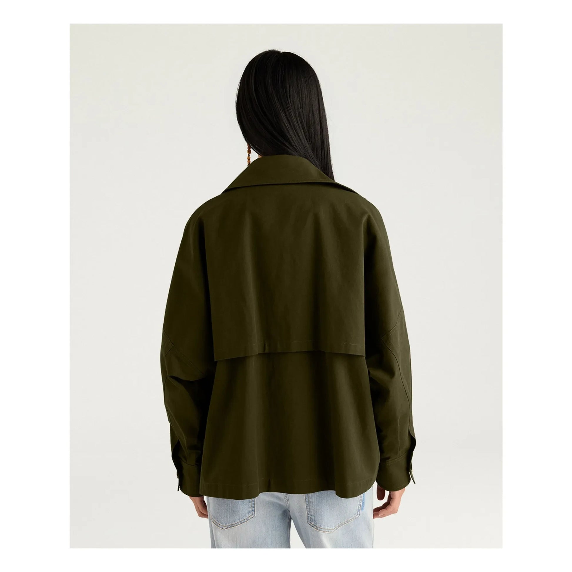 Momoni - Jemez coat | Khaki