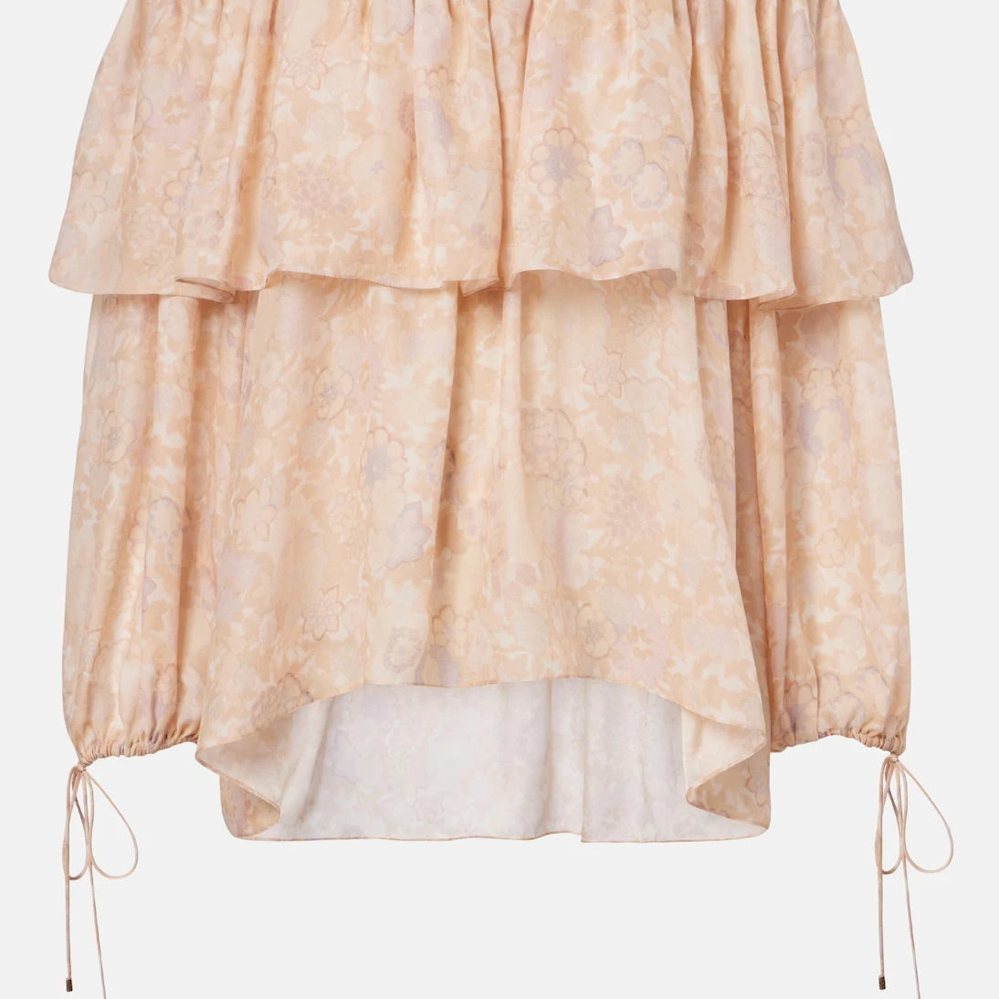 Chloé - Floral silk charmeuse top
