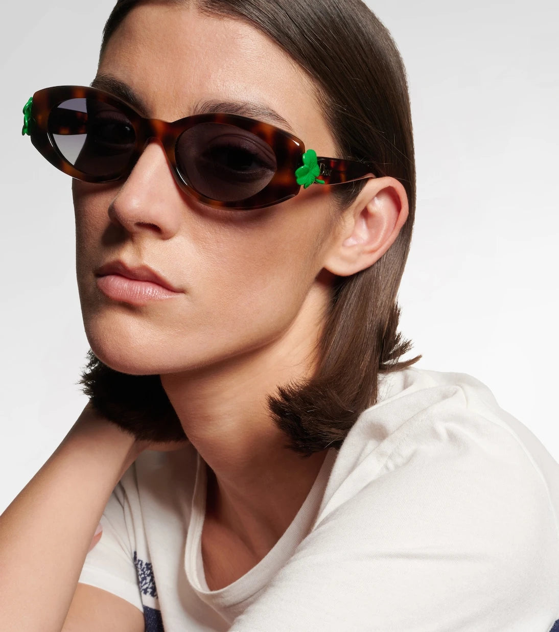 Dior Eyewear - Dior Clover B1F oval sunglasses