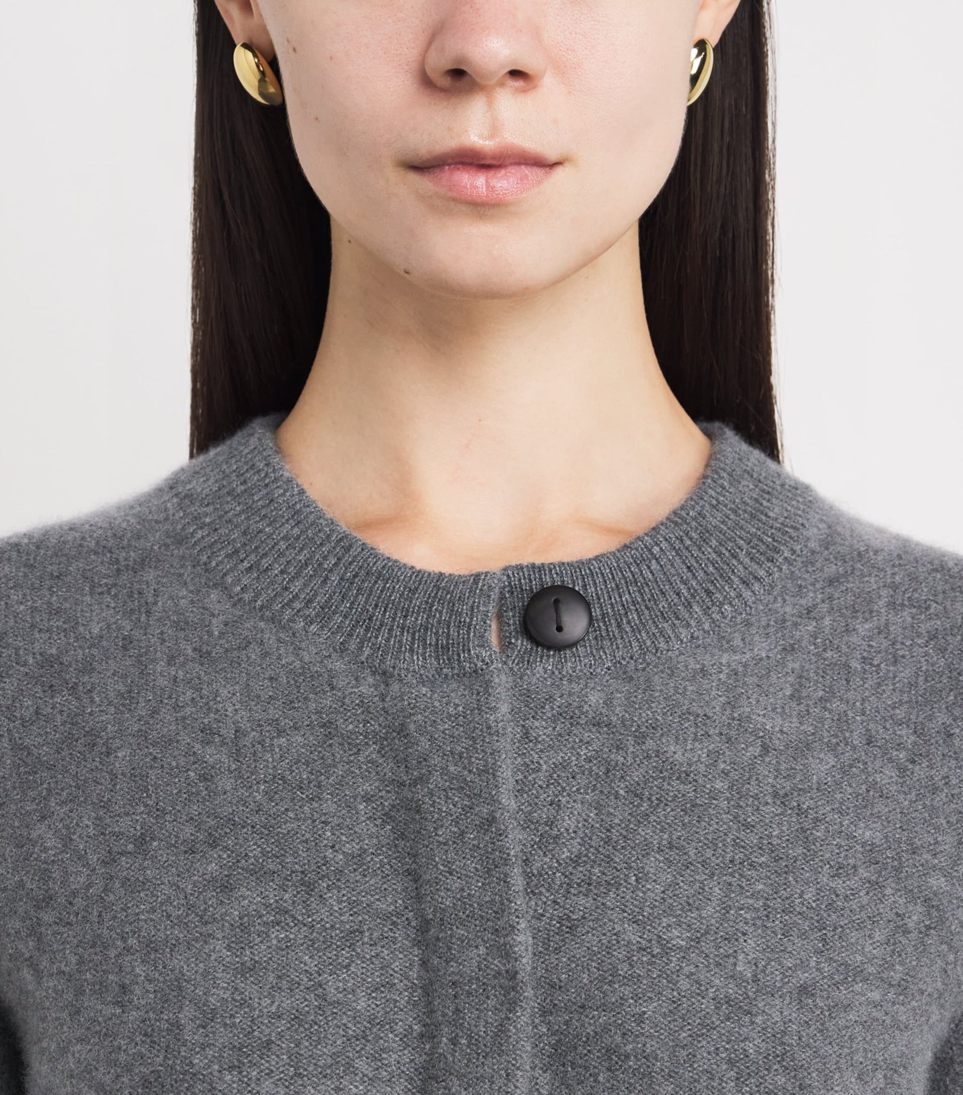 Vince Grey Cashmere Cardigan