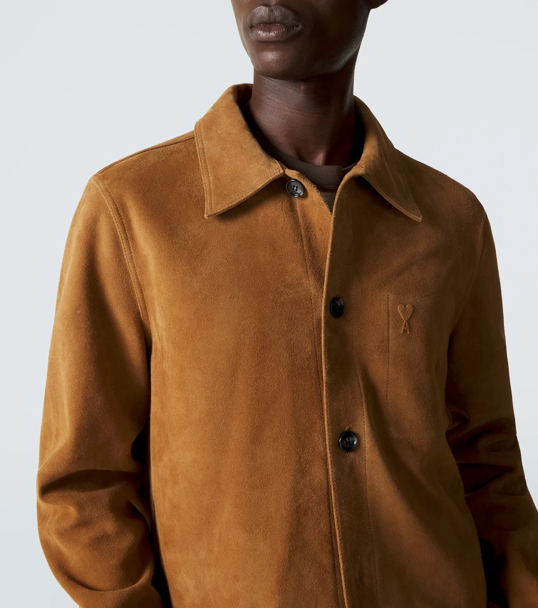 Ami Paris - Suede blouson jacket