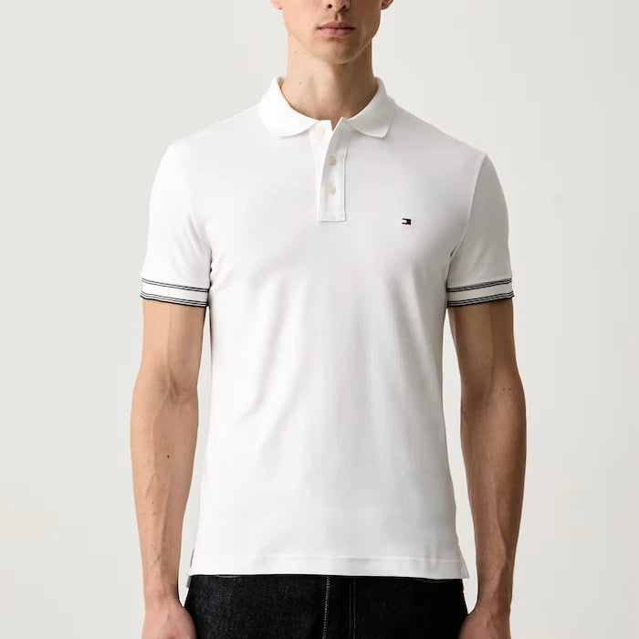 Tommy Hilfiger erkek pamuklu polo tişört