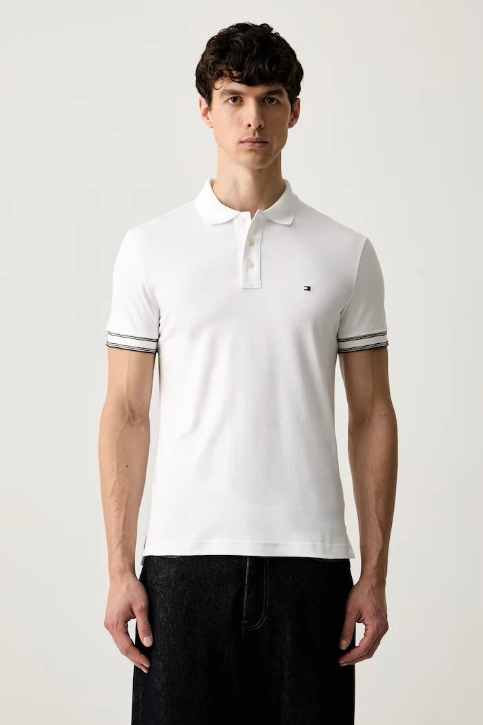 Tommy Hilfiger erkek pamuklu polo tişört