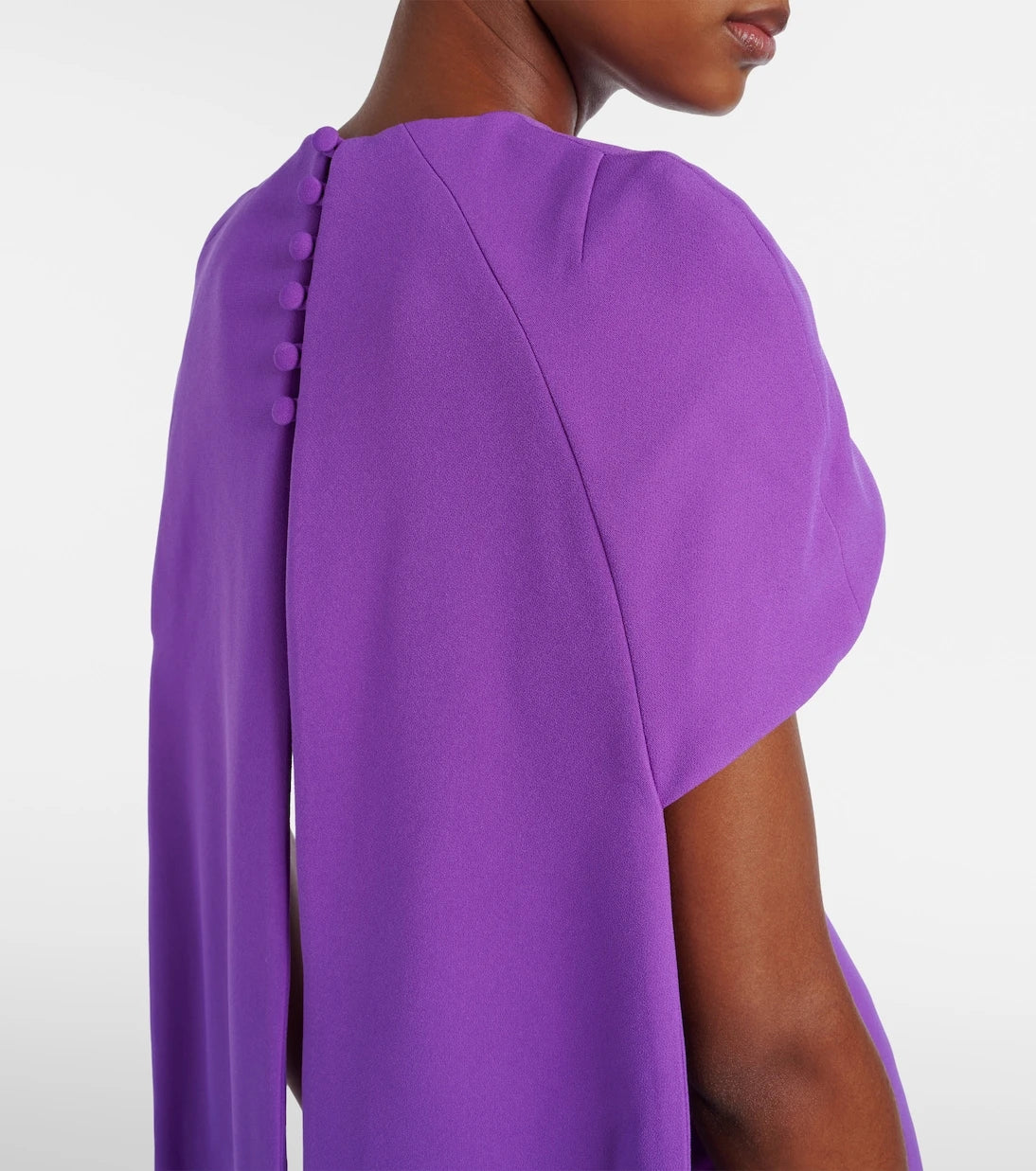 Safiyaa - Ginko caped gown