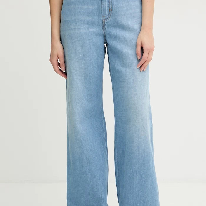 Weekend Max Mara дънки wide leg дамски LATINO