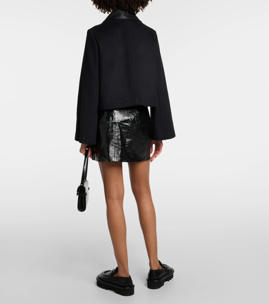 Proenza Schouler - جاكيت قصير من مزيج الصوف