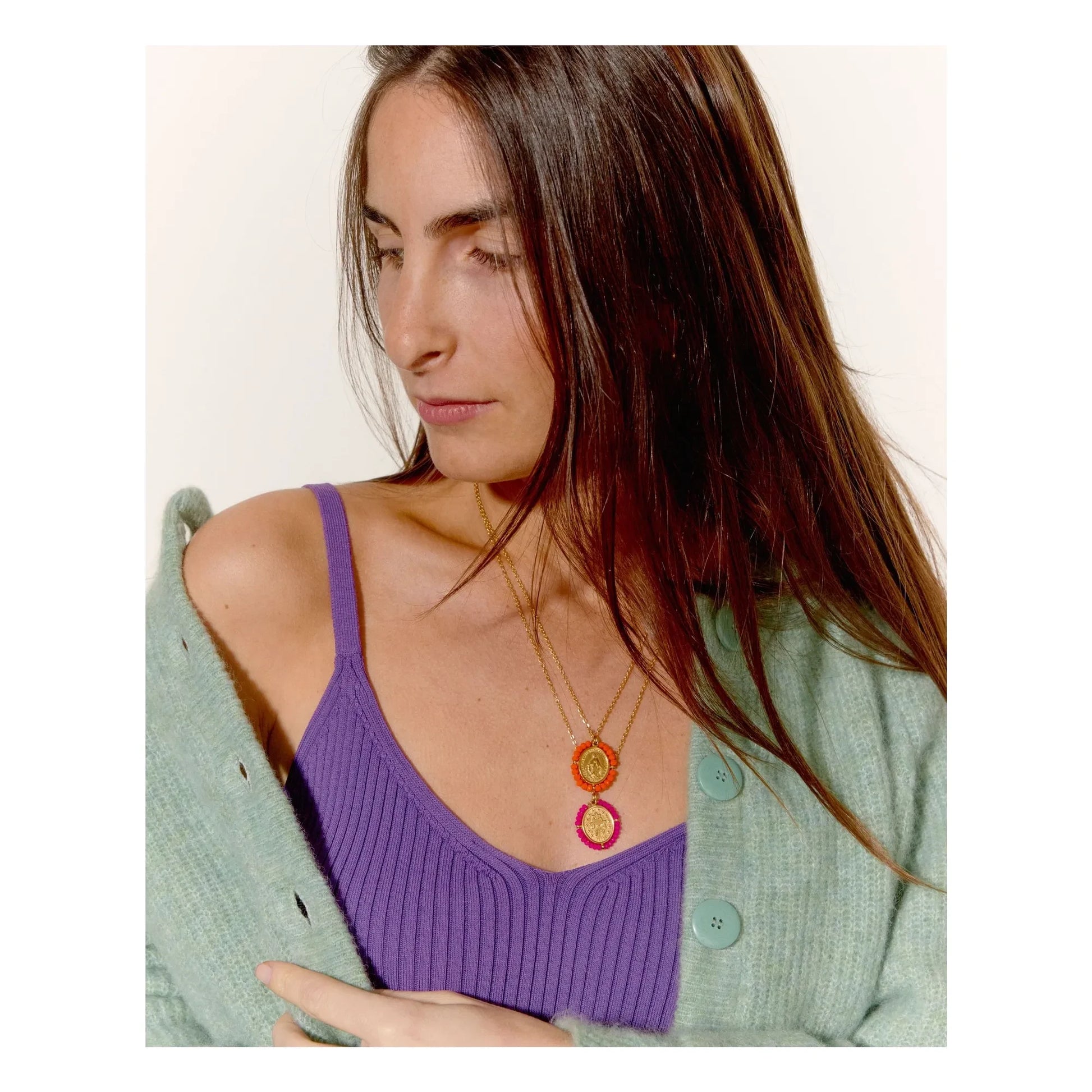 Palas - Santa Maria necklace | Orange