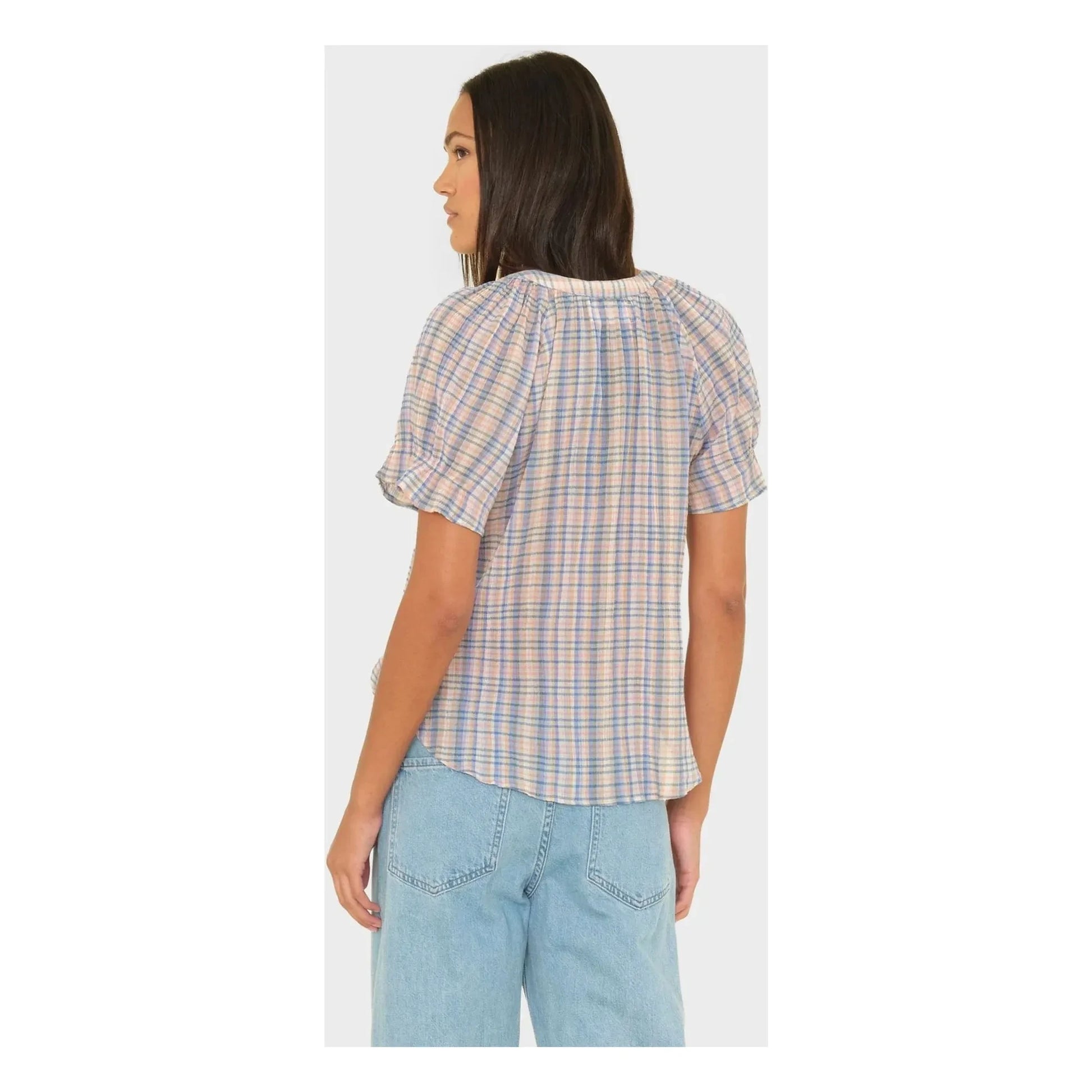 Xirena - Astryde Cotton blouse | Blue