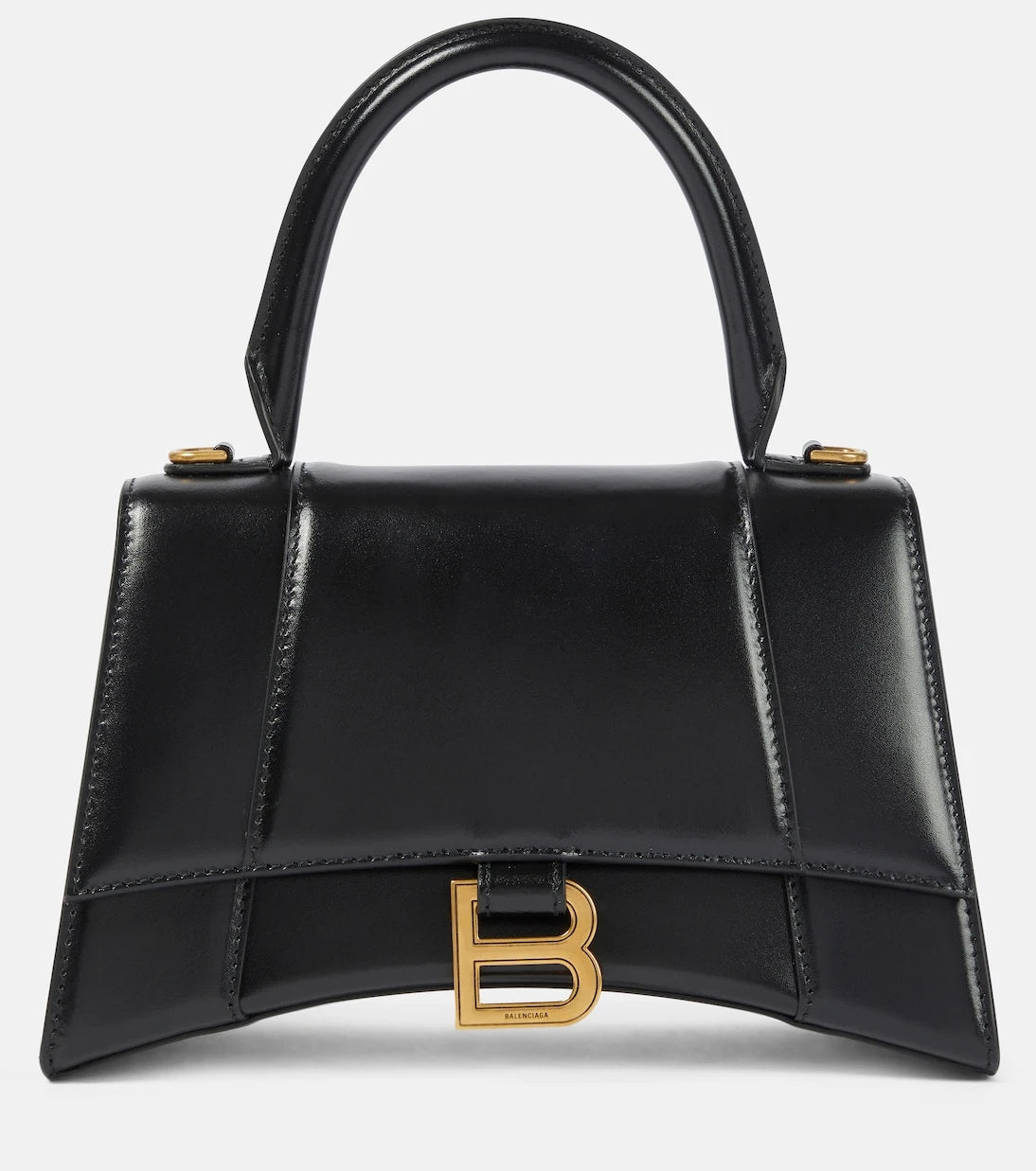 Balenciaga - Hourglass Small leather crossbody bag