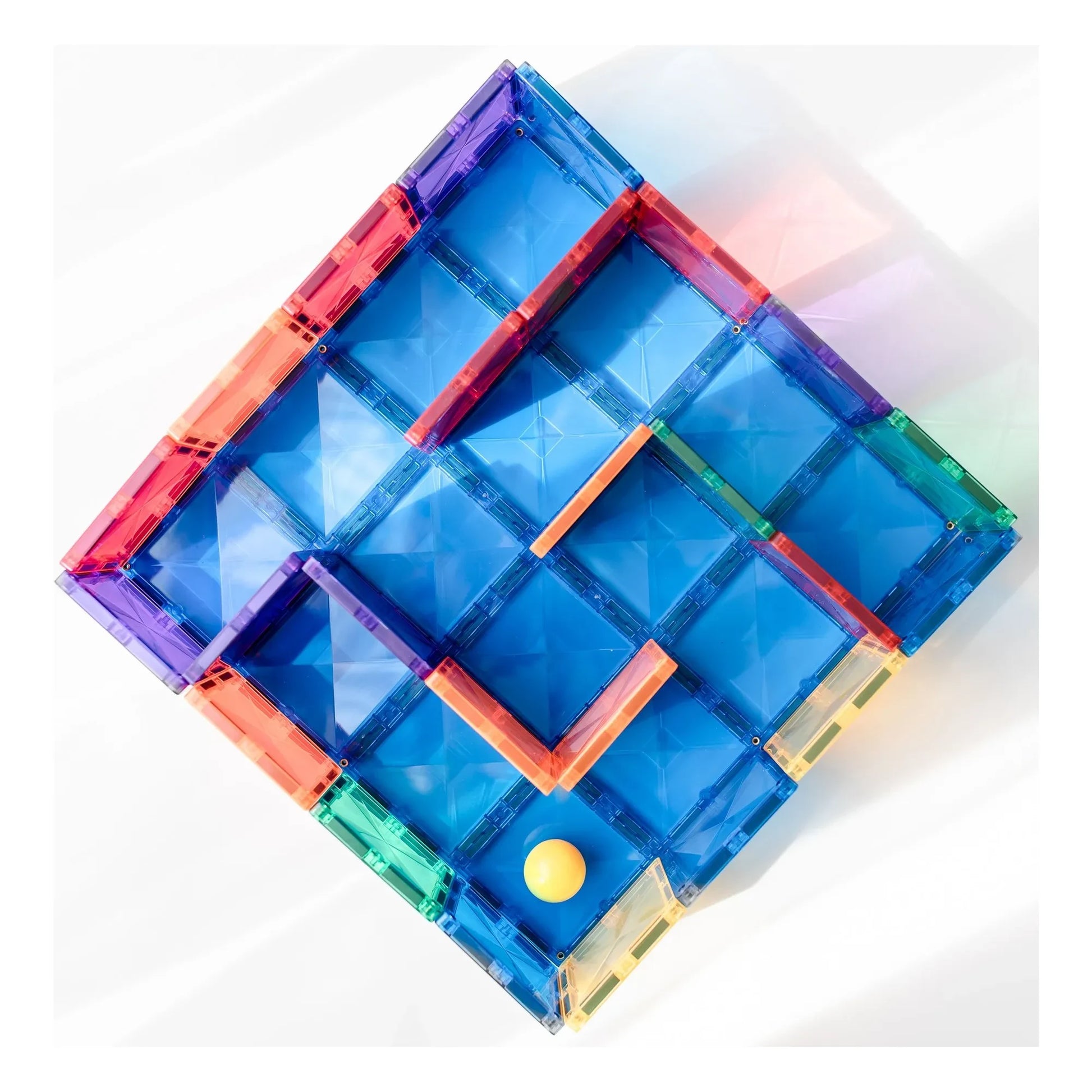 Connetix - Base Blue &amp; Green - 2 pieces