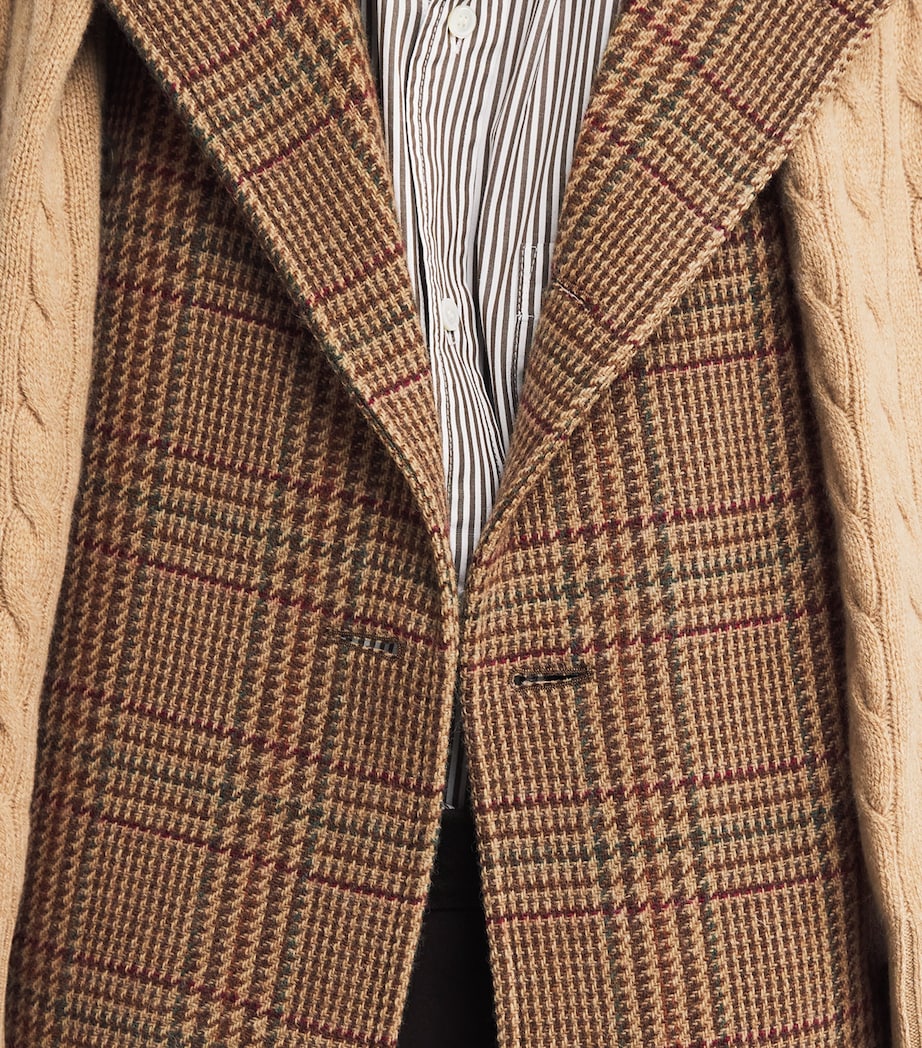 Polo Ralph Lauren Multi Wool Check Car Coat