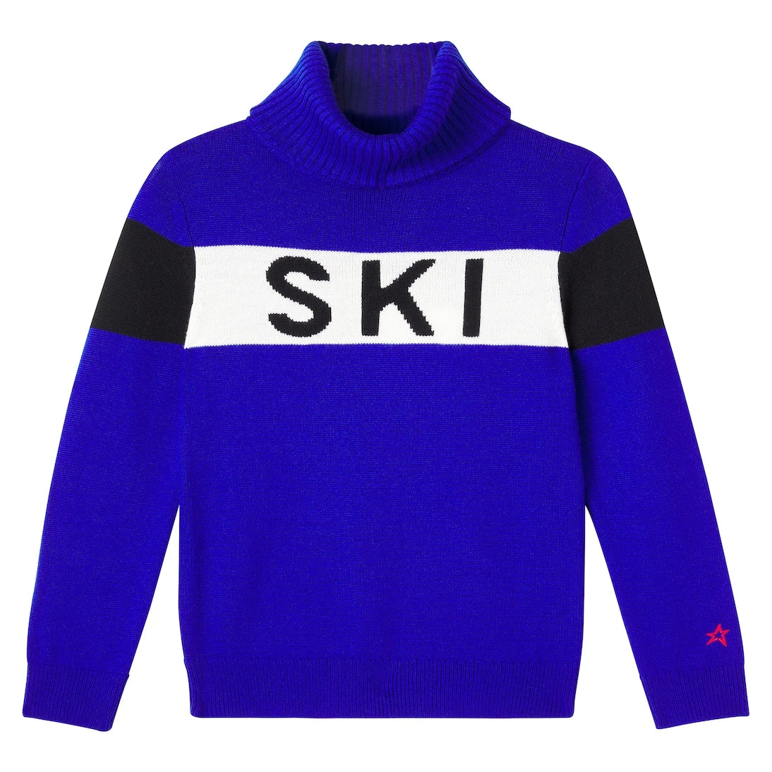 Perfect Moment Kids - Intarsia wool turtleneck sweater
