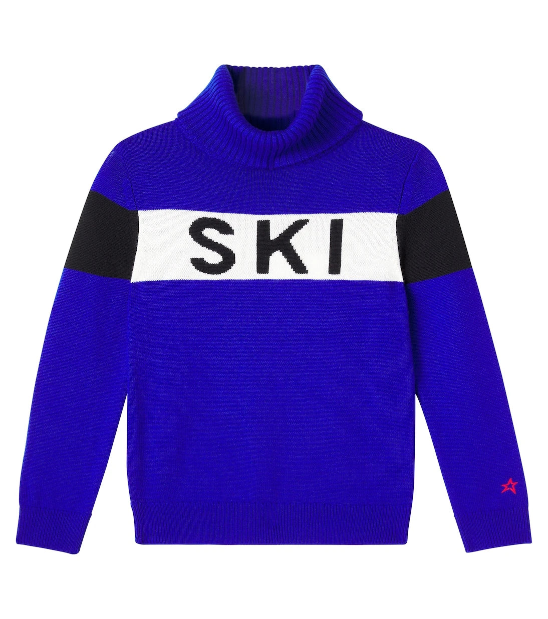 Perfect Moment Kids - Intarsia wool turtleneck sweater