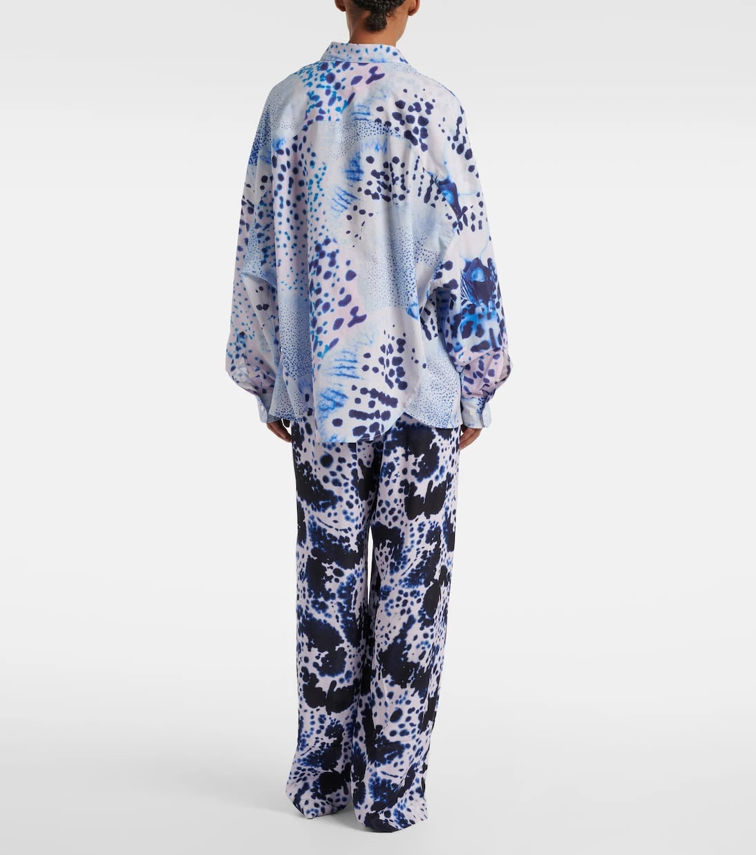 Dries Van Noten - قميص قطني مطبوع