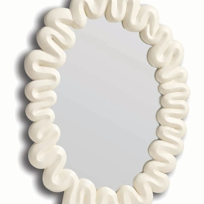 Огледало за стена &k amsterdam Mirror Dribble White