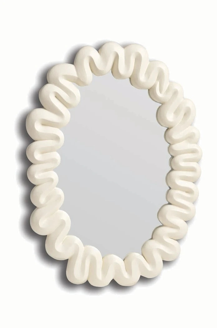 Огледало за стена &k amsterdam Mirror Dribble White