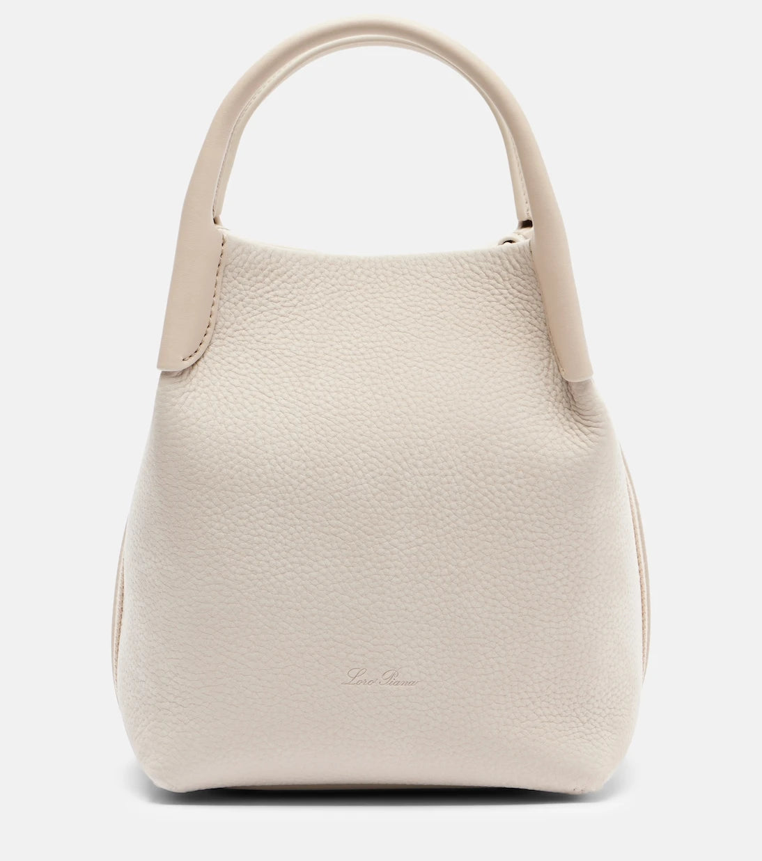 Loro Piana - Bale Small leather bucket bag