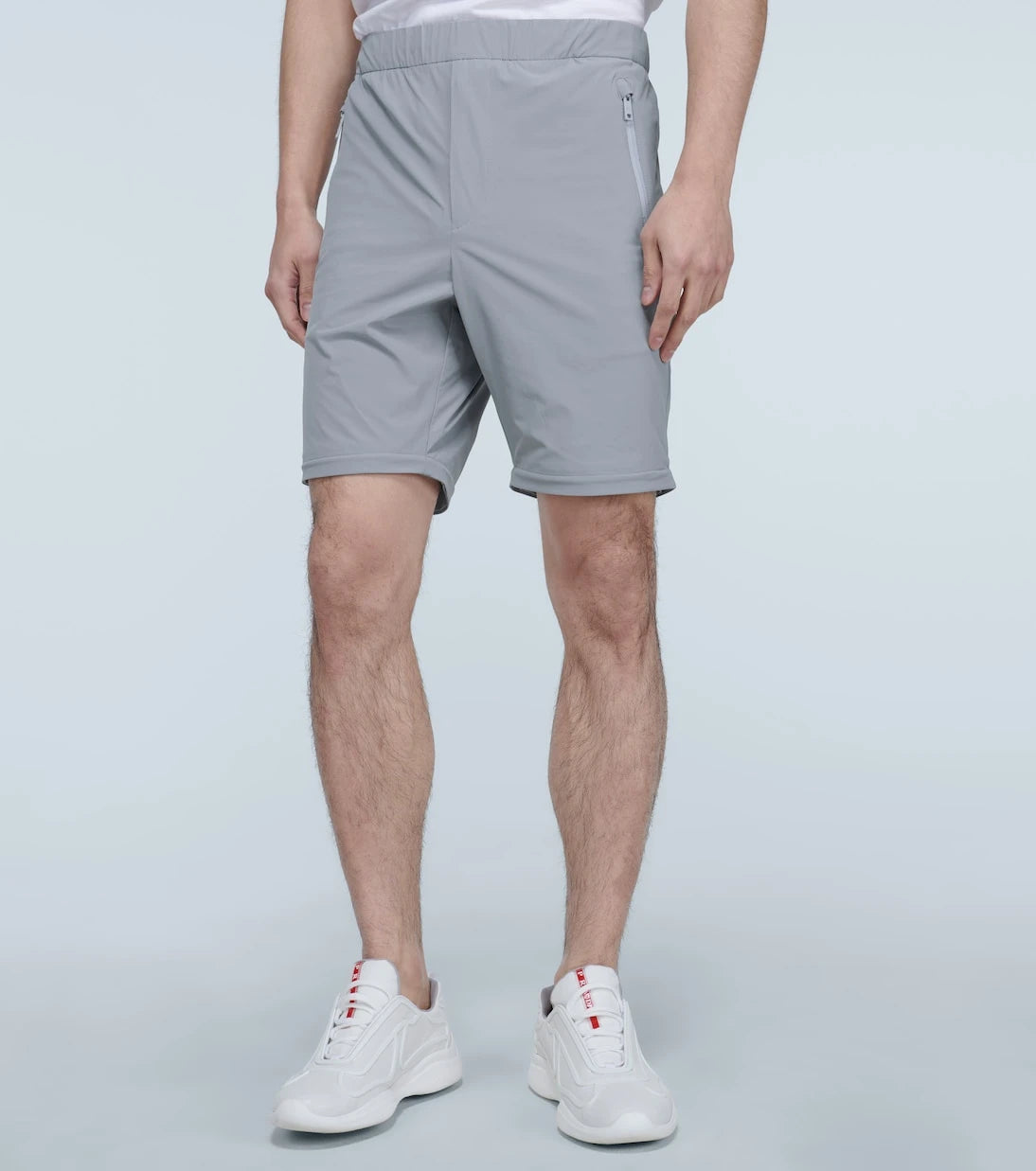 Prada - zip-off stretch pants