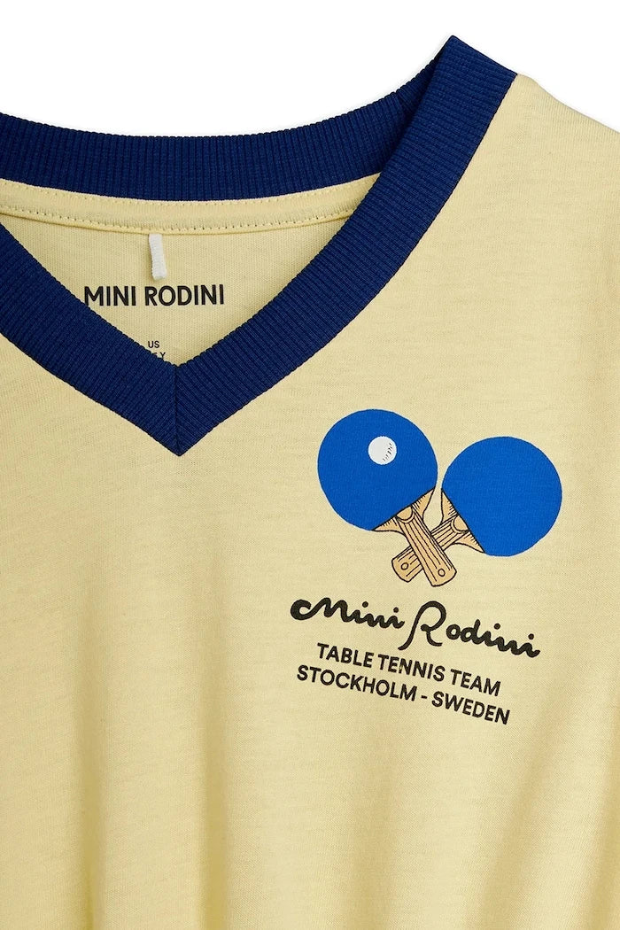 Mini Rodini рокля от памук Table tennis