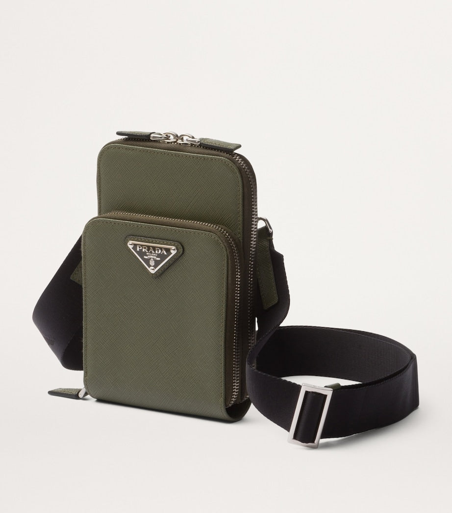 Saffiano Leather Smartphone Case